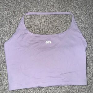 SET Active Lilac Top